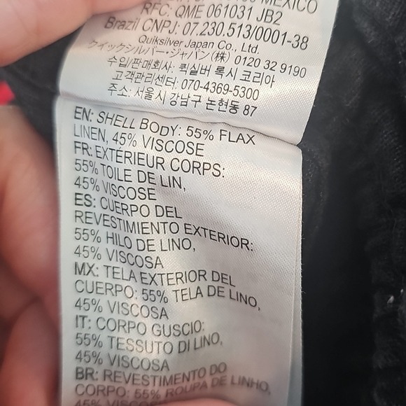 Black Wide Leg Casual Pant With Rope Drawstring Size Small Womens - Picture 4 of 5